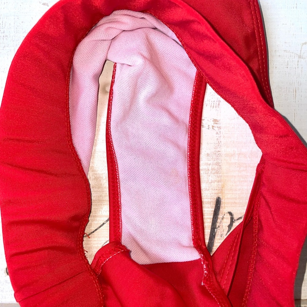 Shein Red Triangle Bikini Set - Picture 8 of 9